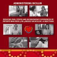 This program is designed for health care workers who care for people with rheumatic heart disease, and especially those who deliver benzathine benzylpenicillin injections. More information is available in the secondary prophylaxis chapter in the 2020 Australian guideline for prevention, diagnosis and management of acute rheumatic fever and rheumatic heart disease, 3rd edition.