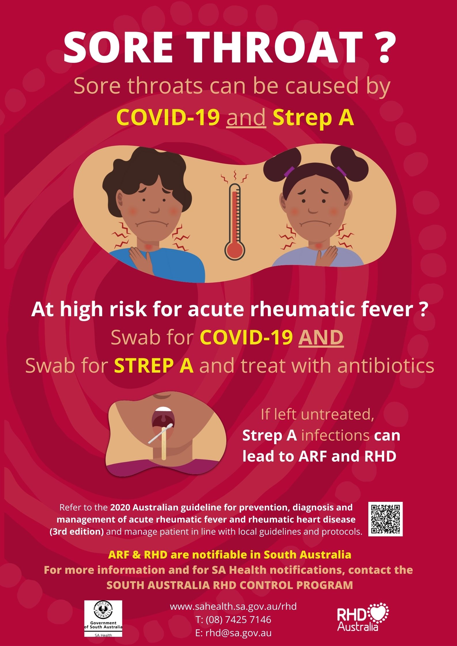 COVID-19 & Strep A Double swabbing (SA)