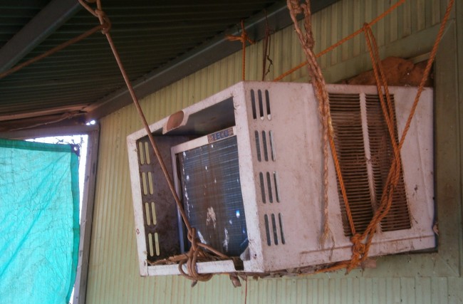 Dilapidated housing equipment in remote Aboriginal and Torres Strait Islander communities 