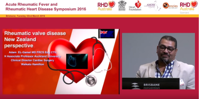 Powerpoint presentation delivered at RHDAustralia Evening Symposium, Brisbane, 22nd March 2016 by Dr. Adam El Gamel (Clinical Director Cardiac Surgery at Waikato Hospital, Hamilton, NZ and Associate Professor at Auckland University).