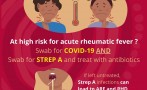 COVID-19 & Strep A Double swabbing (SA)