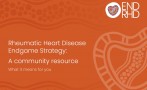 END RHD is a community-driven collaboration between communities, clinicians, Aboriginal Community Controlled Health Organisations, and government and non-government organisations who have developed a blueprint to eliminate rheumatic heart disease (Endgame).