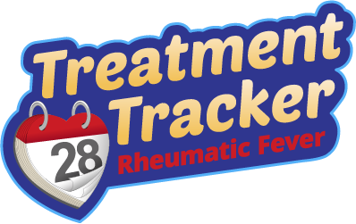 Treatment Tracker is a free smartphone app for people receiving penicillin injections to prevent acute rheumatic fever. 